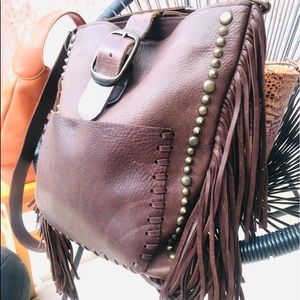 ***RARE***McFaddin Fringed Crossbody NWOT